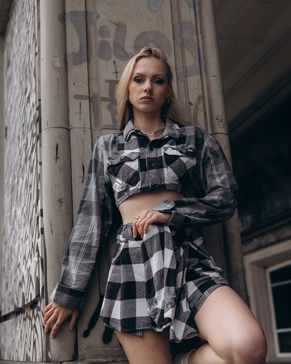 Checkered Double Shirt