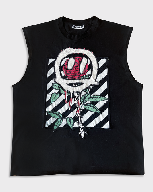 Abstract Rose Tank