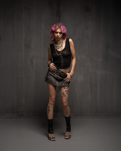 ://DENIM PRINTED G SKRT