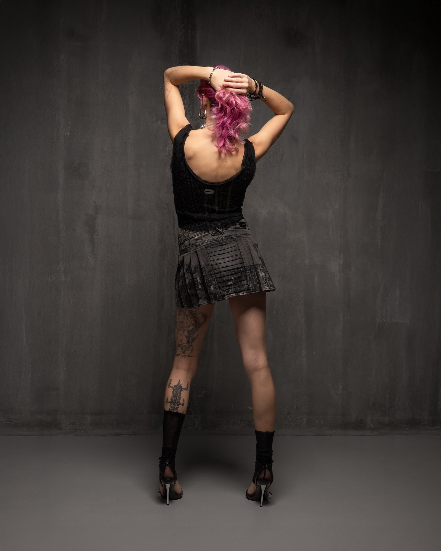 ://DENIM PRINTED G SKRT